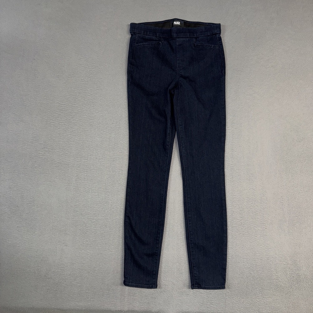Paige Jeans Womens 26 (Fits 28) Blue Hoxton Ultra Skinny Stretch Pull On Denim